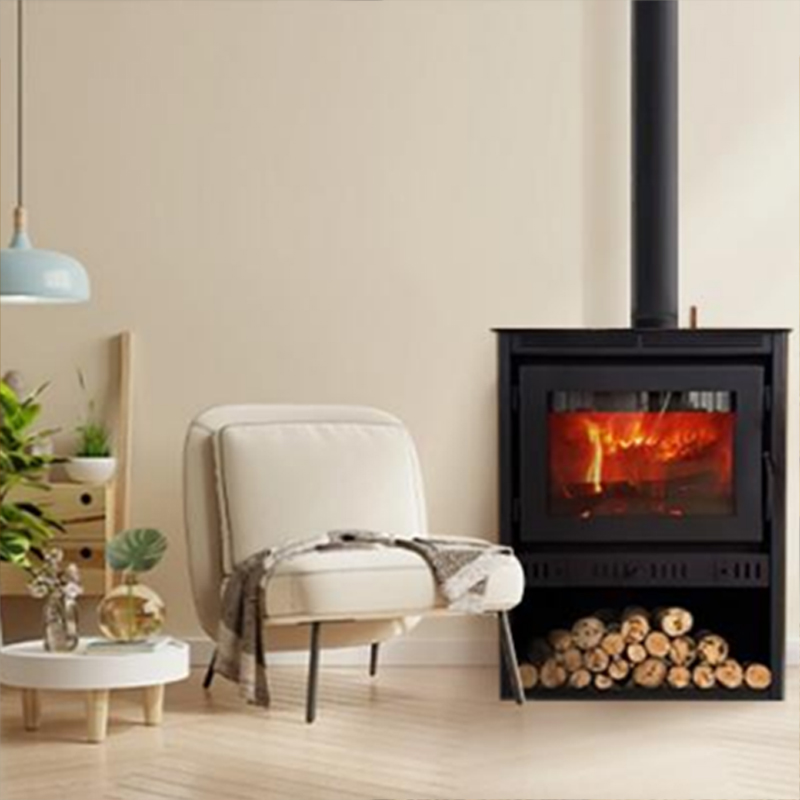 KY001-90 European Style Freestanding Indoor Wood Burning Fireplace